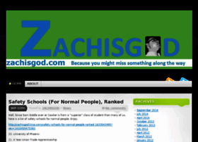 Zachisgod.com thumbnail