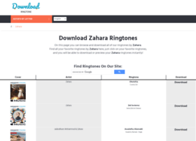 Zahara.download-ringtone.com thumbnail