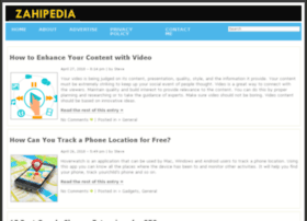 Zahipedia.com thumbnail