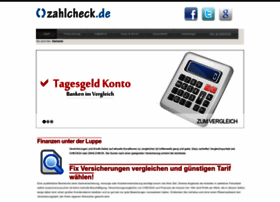 Zahlcheck.de thumbnail