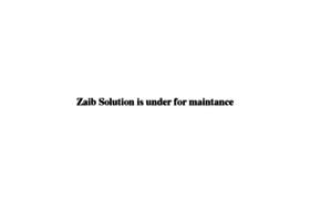 Zaibsolution.com thumbnail