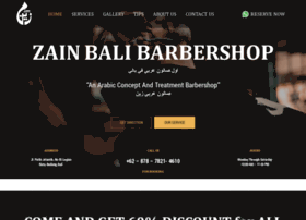 Zainbarberbali.com thumbnail