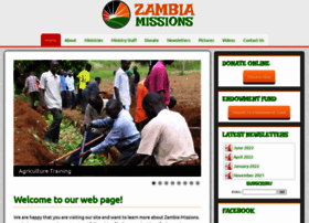 Zambiamissions.org thumbnail