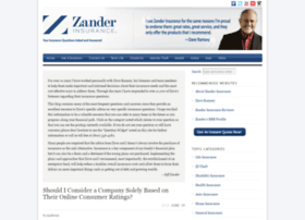 Zanderinsurancetips.com thumbnail