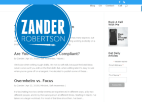Zanderrobertson.com thumbnail