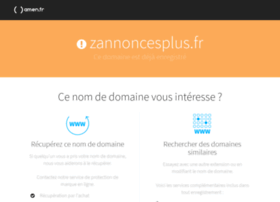 Zannoncesplus.fr thumbnail Zannoncesplus.fr thumbnail