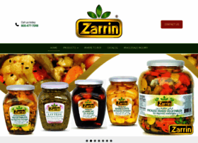 Zarrinproducts.com thumbnail