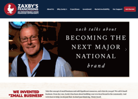 Zaxbysfranchising.com thumbnail