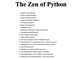 Zen-of-python.info thumbnail