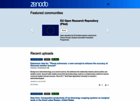 Zenodo.org thumbnail