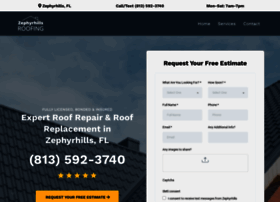 Zephyrhillsroofing.com thumbnail