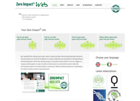 Zeroimpactweb.com thumbnail