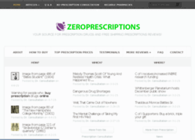 Zeroprescriptions.com thumbnail