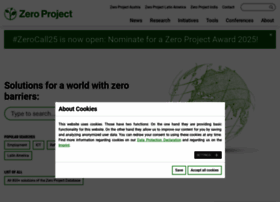 Zeroproject.org thumbnail