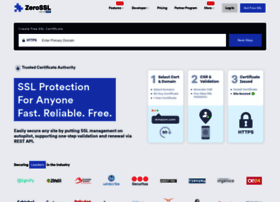 Zerossl.com thumbnail