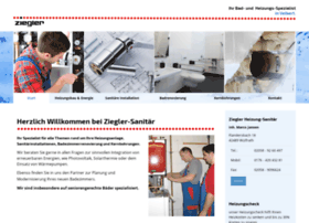 Ziegler-sanitaer.de thumbnail