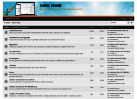 Zimbra.org thumbnail
