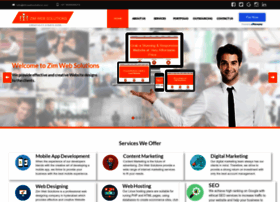 Zimwebsolutions.com thumbnail
