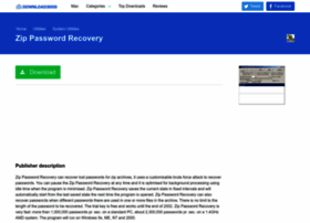 Zip-password-recovery.download3000.com thumbnail