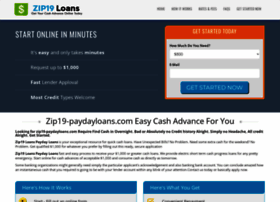 Zip19-paydayloans.com thumbnail