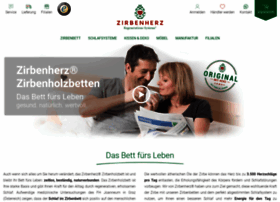 Zirbenherz-bett.com thumbnail