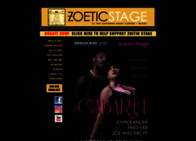 Zoeticstage.org thumbnail