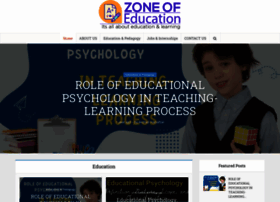 Zonofeducation.com thumbnail