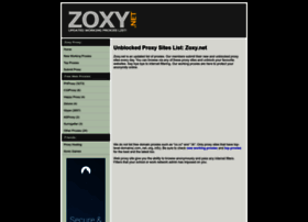 Zoxy.net thumbnail