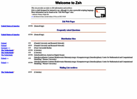 Zsh.org thumbnail