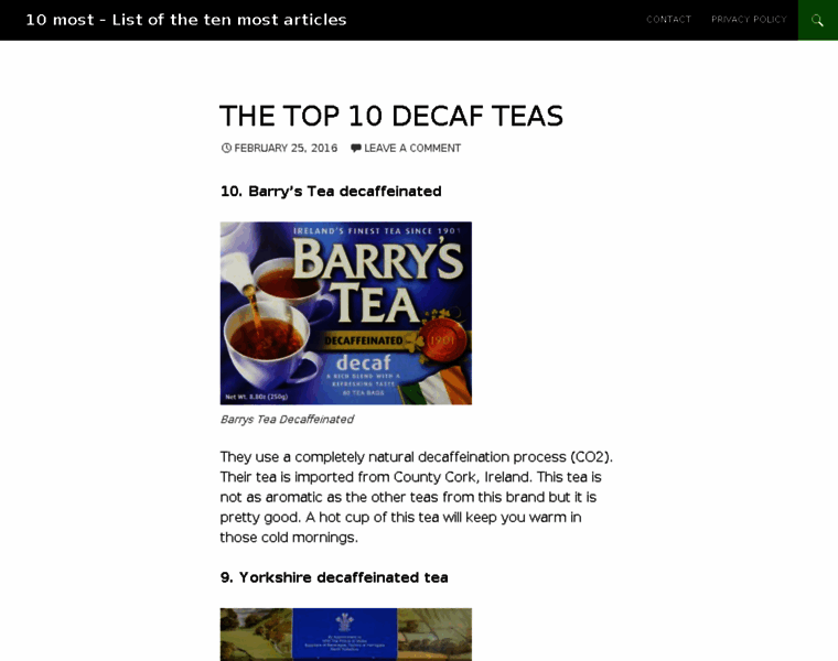 10-most.com thumbnail