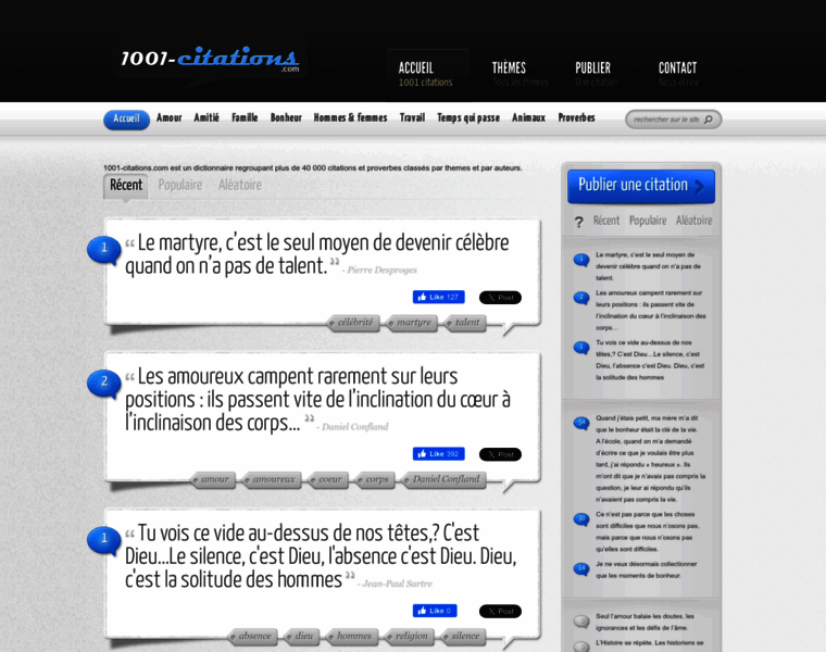 1001-citations.com thumbnail 1001-citations.com thumbnail