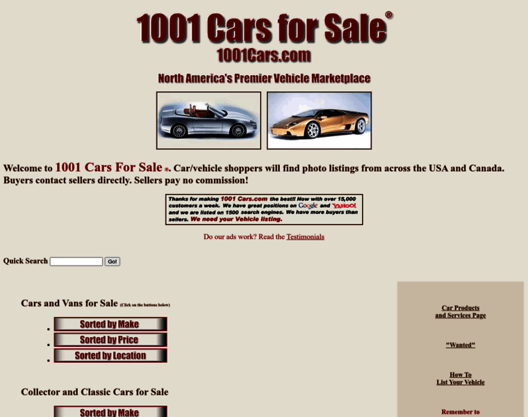 1001cars.com thumbnail