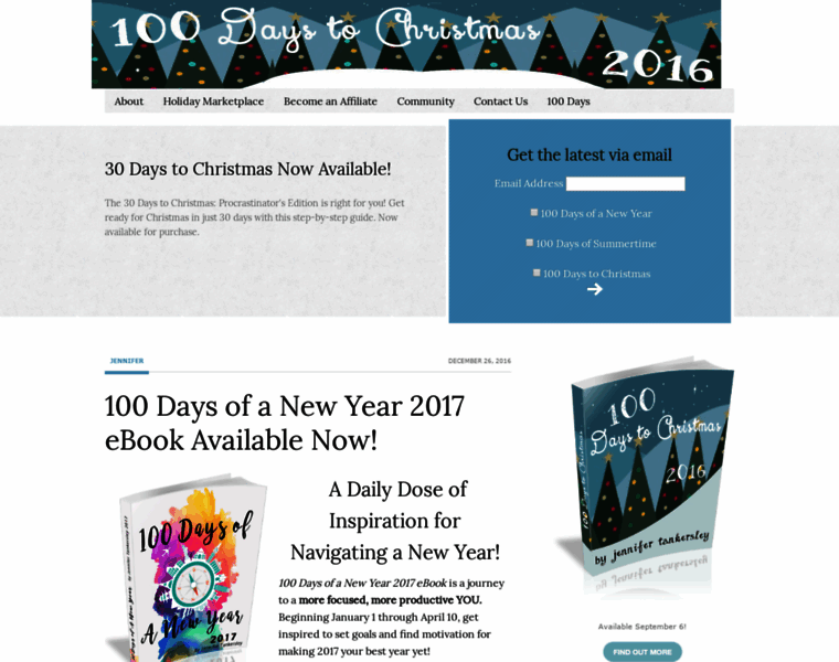 100daystochristmas.com thumbnail