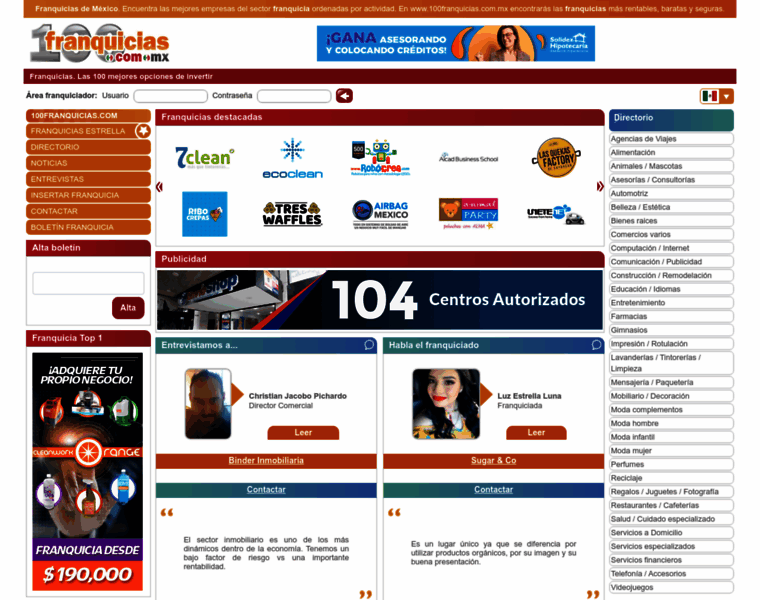 100franquicias.com.mx thumbnail