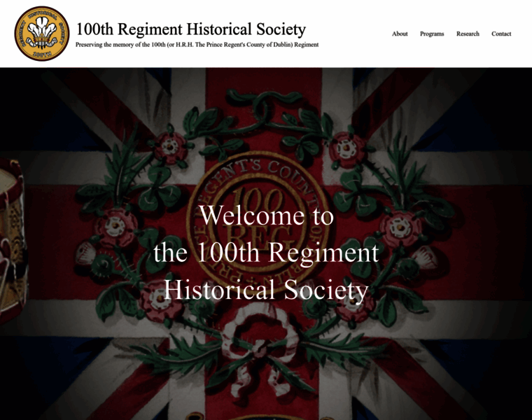 100thregiment.org thumbnail