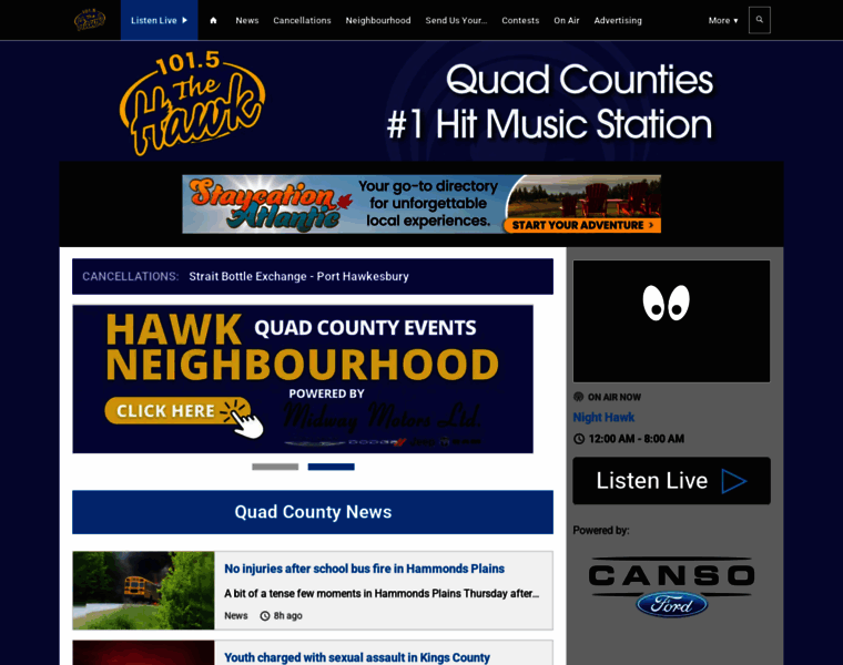 1015thehawk.com thumbnail