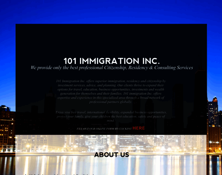 101immigration.ca thumbnail