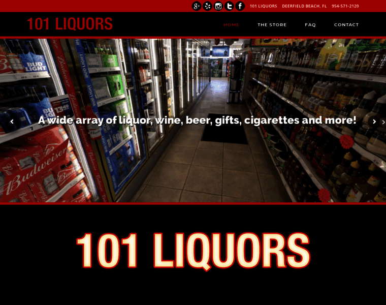 101liquors.com thumbnail