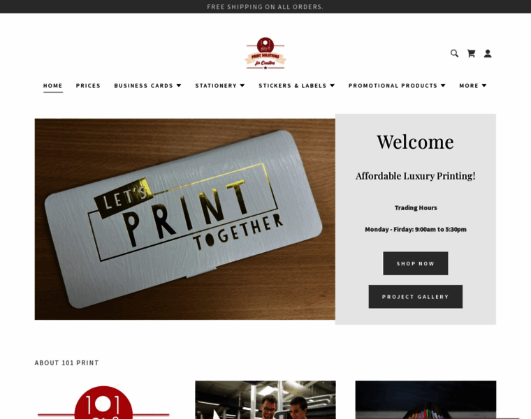 101print.com.au thumbnail