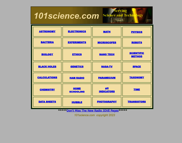101science.com thumbnail