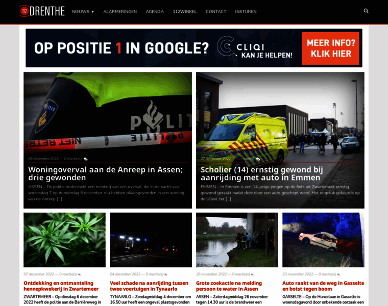 112drenthe.nl thumbnail