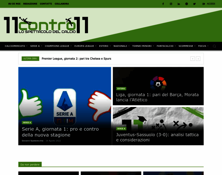 11contro11.it thumbnail