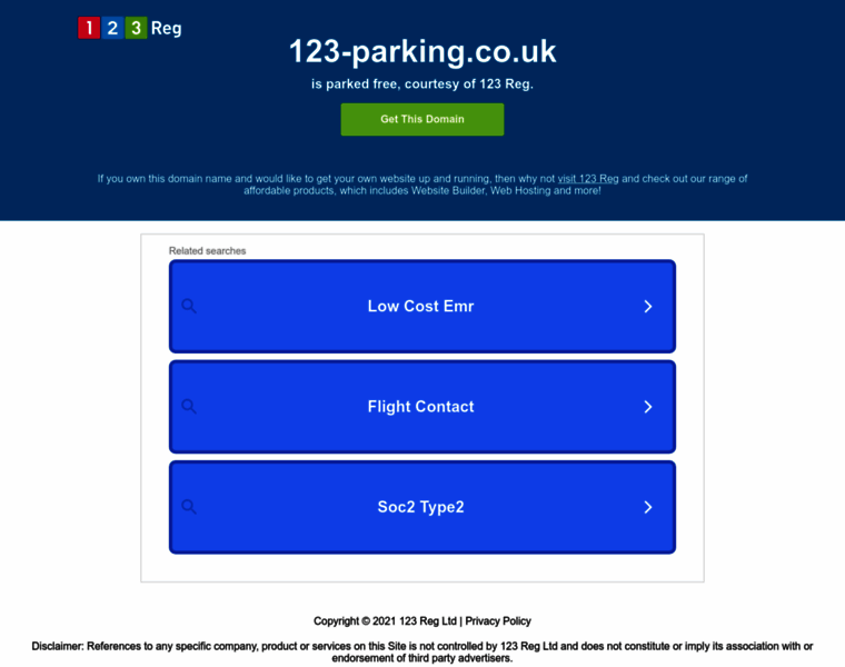 123-parking.co.uk thumbnail