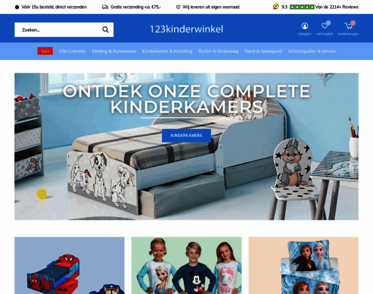 123kinderwinkel.nl thumbnail