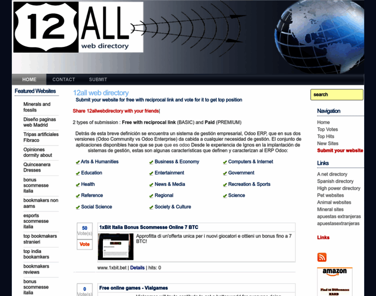 12allwebdirectory.com thumbnail