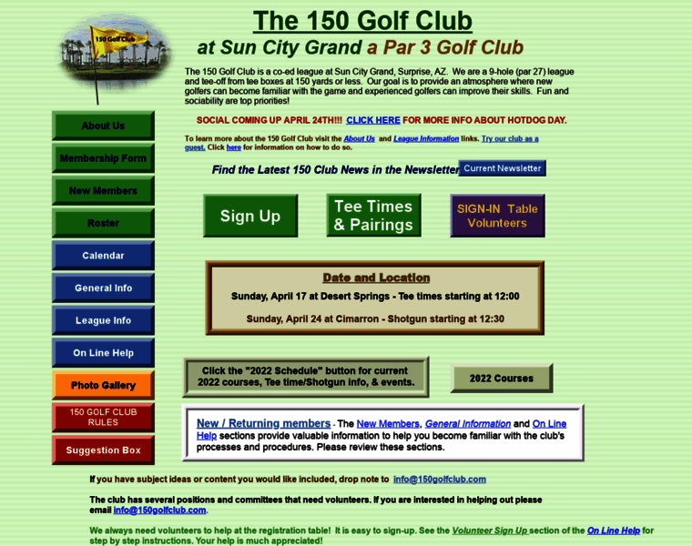 150golfclub.com thumbnail