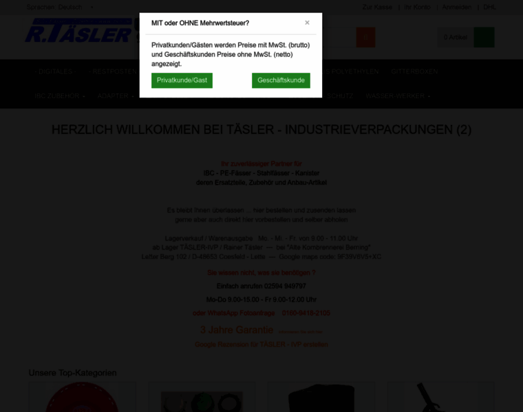1a-regenwassertank.de thumbnail