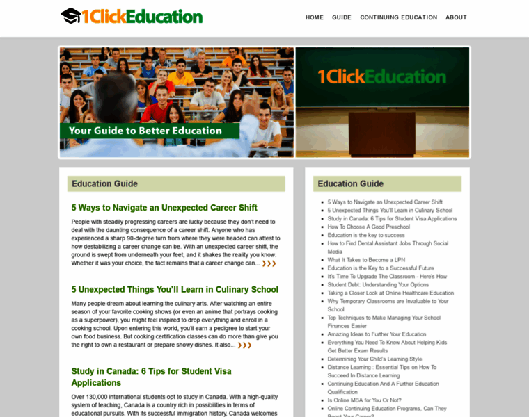1clickeducation.com thumbnail