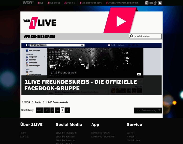 1live-freundeskreis.de thumbnail