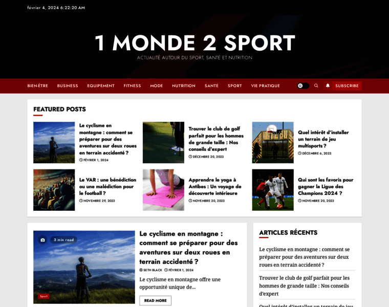 1monde2sport.com thumbnail